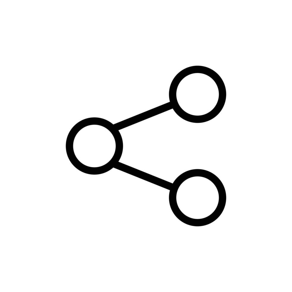 Share Symbol Icon Perfect for Social Media and Networking vector