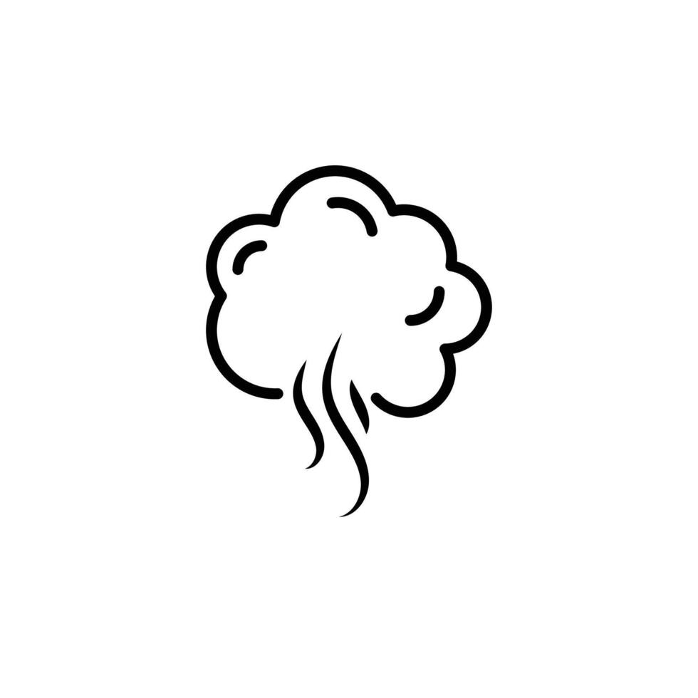 Smoke Icon Set Vapor Illustrations for Fire Safety and Environmental Projects vector