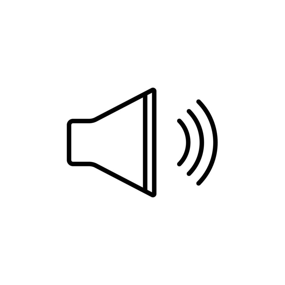 Volume Icon Perfect for Audio Controls vector