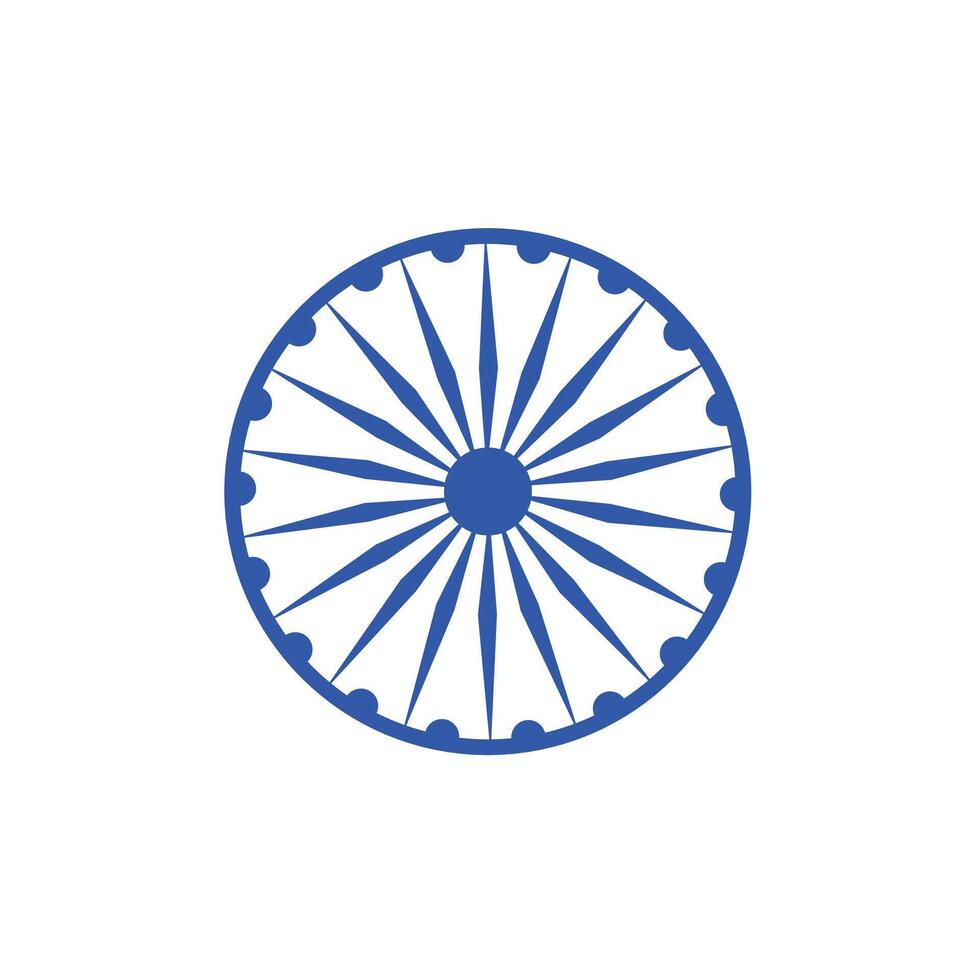 Ashoka Wheel icon set collection for web vector