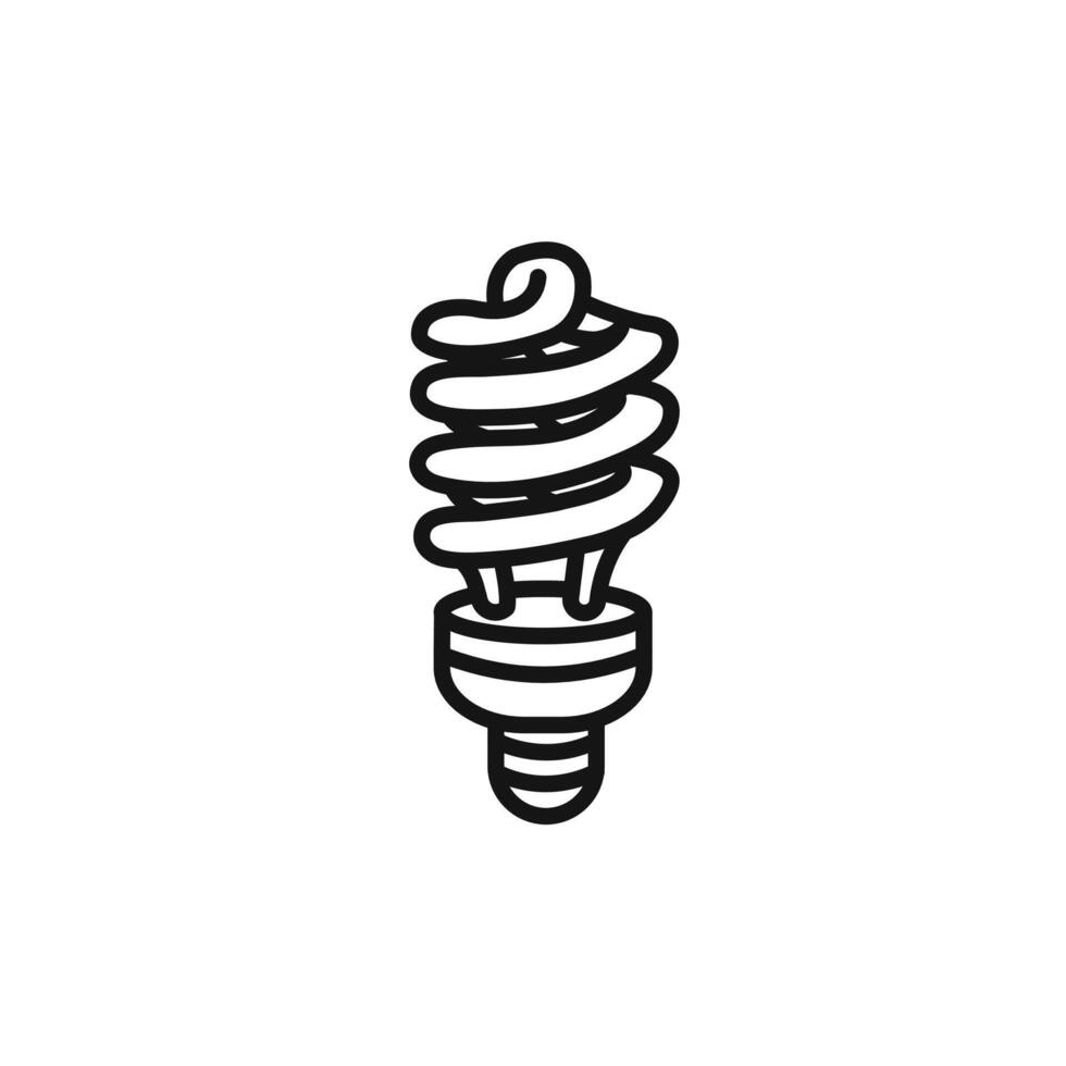 energy efficiency light bulb icon set collection for web vector