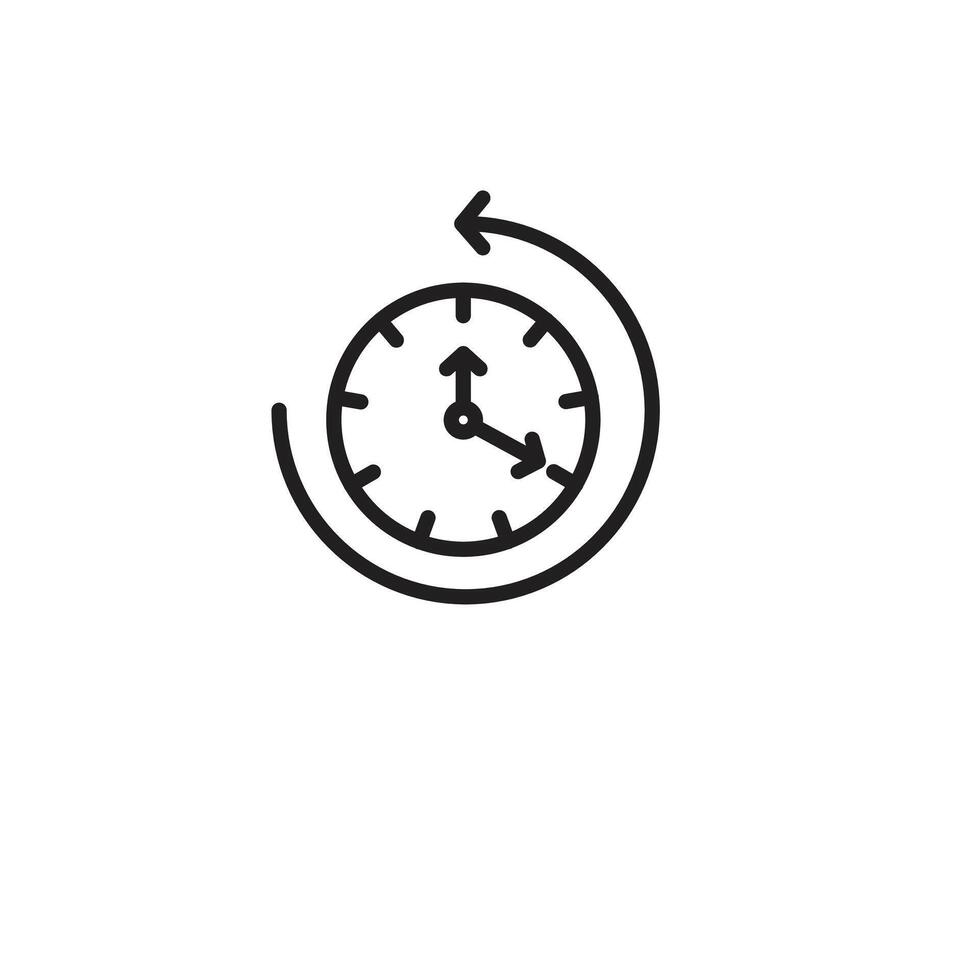 counterclockwise rotation icon set collection for web vector