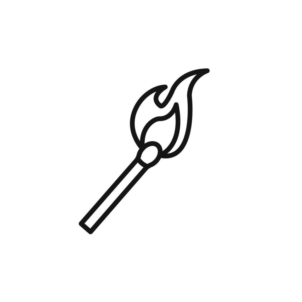 Matches icon set collection for web vector