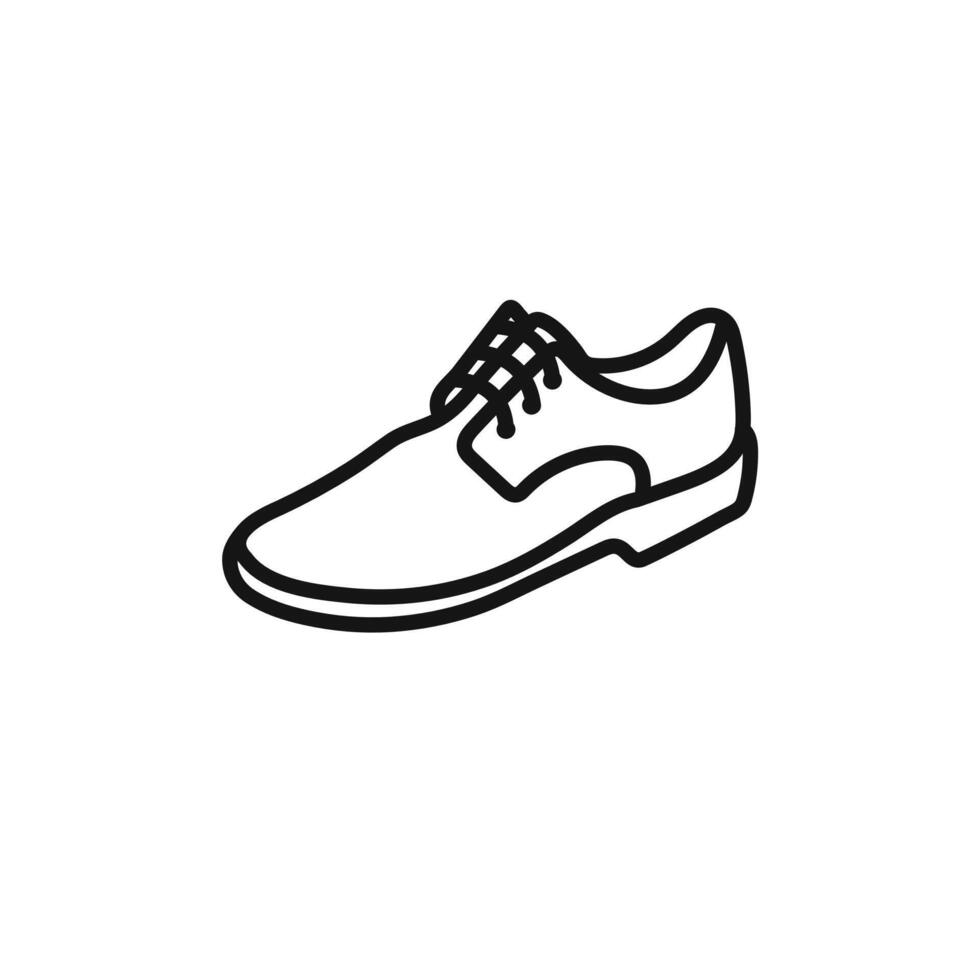 Men Shoes Icon set collection for web vector