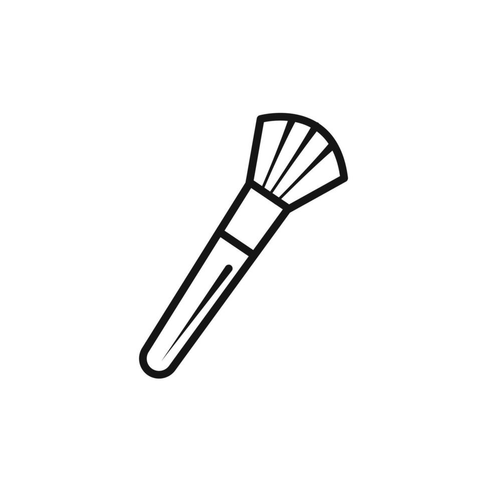makeup brush icon set collection for web vector
