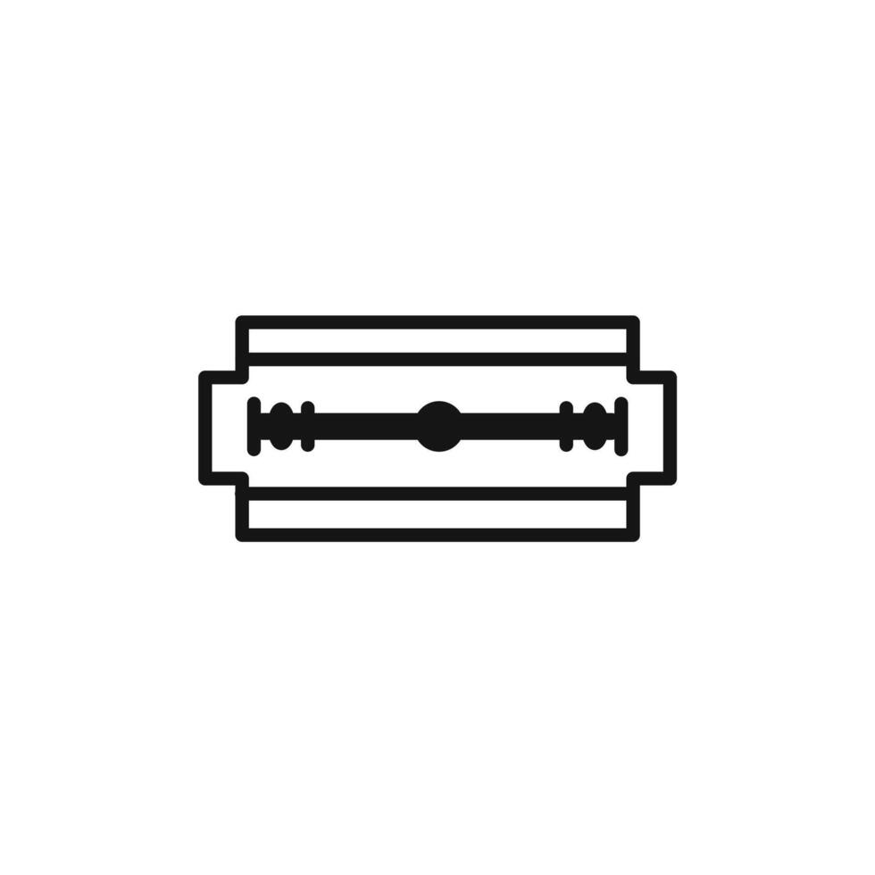 Razor blade icon set collection for web vector