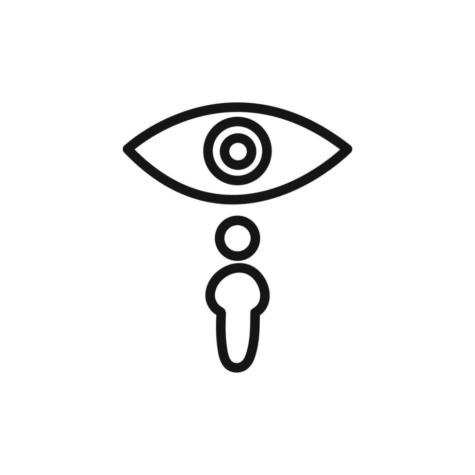 surveillance icon set collection for web vector