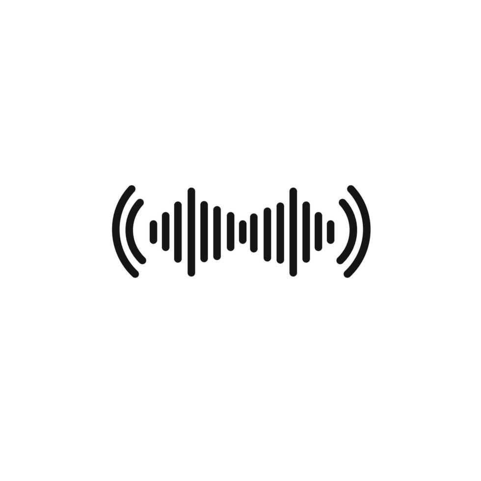 Sound Wave Icon set collection for web vector