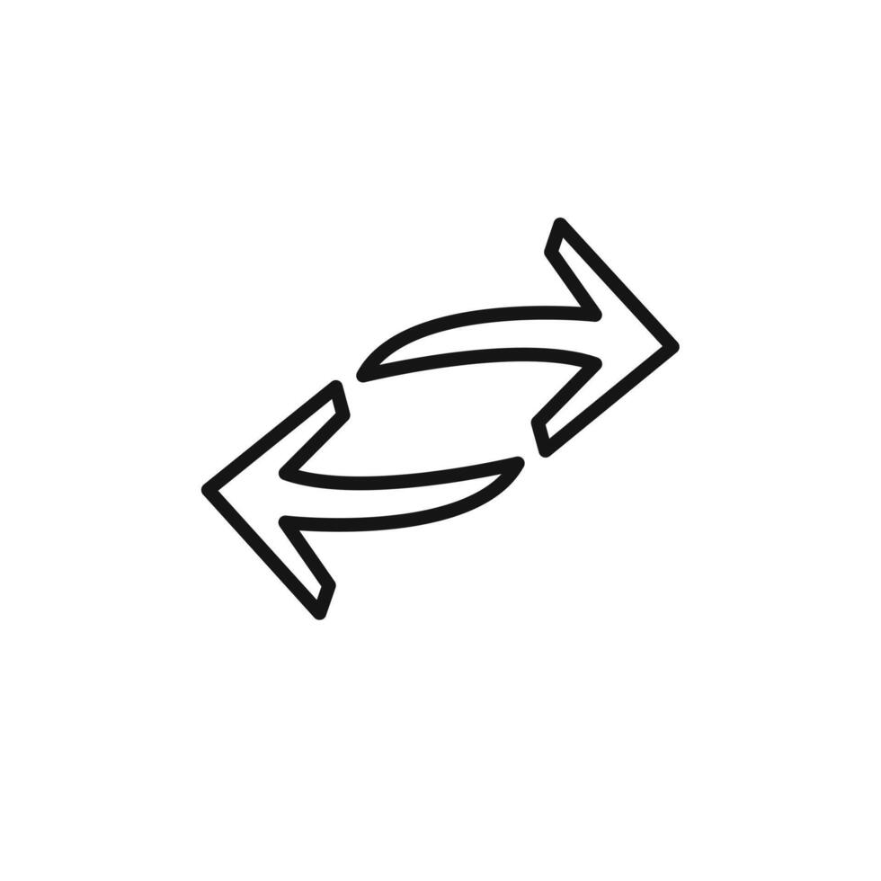 swap Icon set collection for web vector