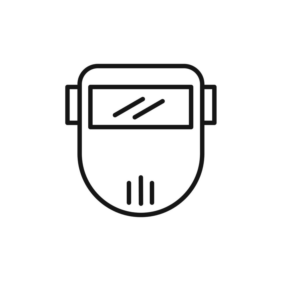 welding shield cover icon set collection for web vector