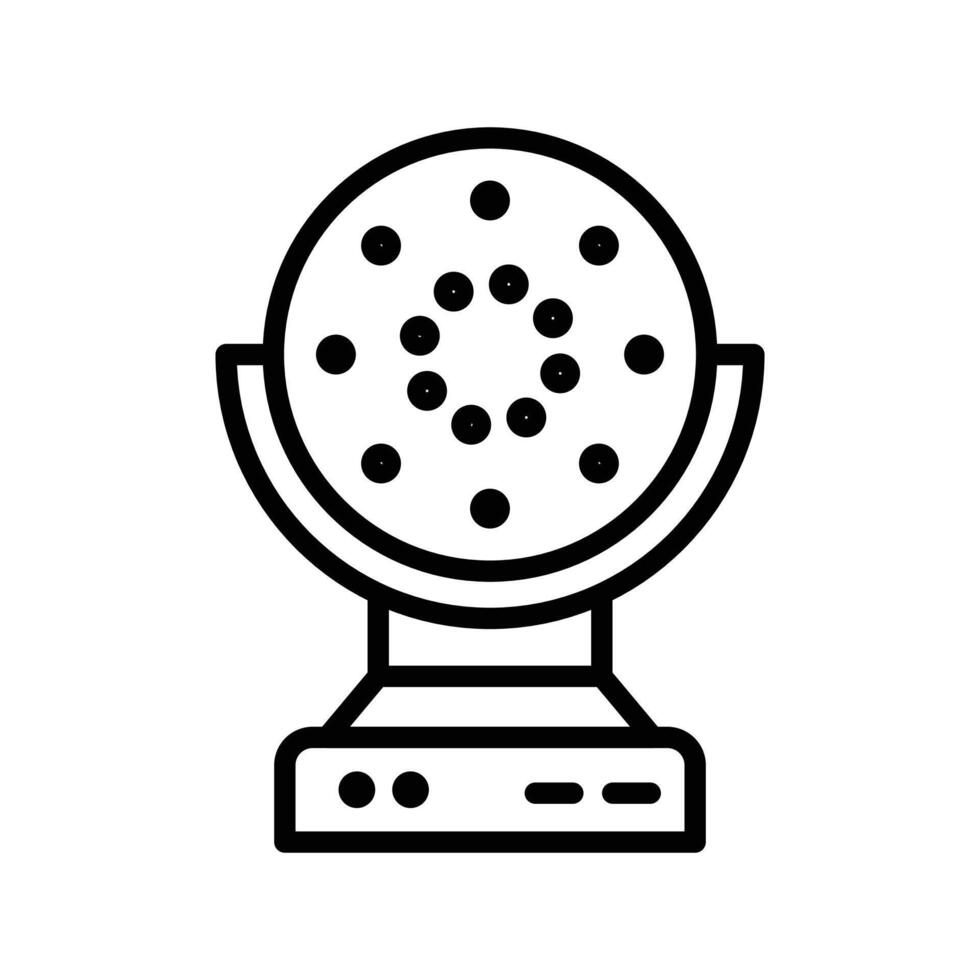 Laser Lamp Icon Set Light Technology Illustrations for Science and Industry vector
