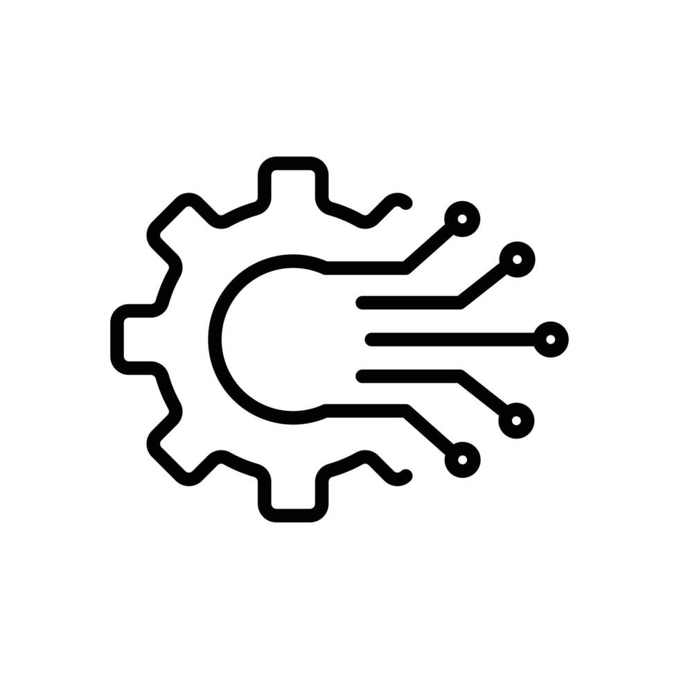 Technology Icon Set Digital and Innovation Illustrations for Modern Projects vector