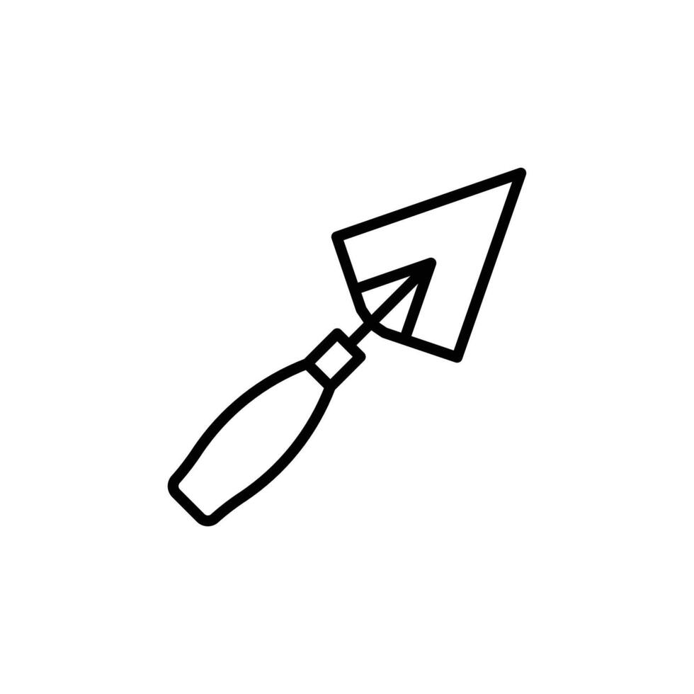 Trowel Icon Set Gardening Tool Illustrations for Landscaping and Construction Projects vector