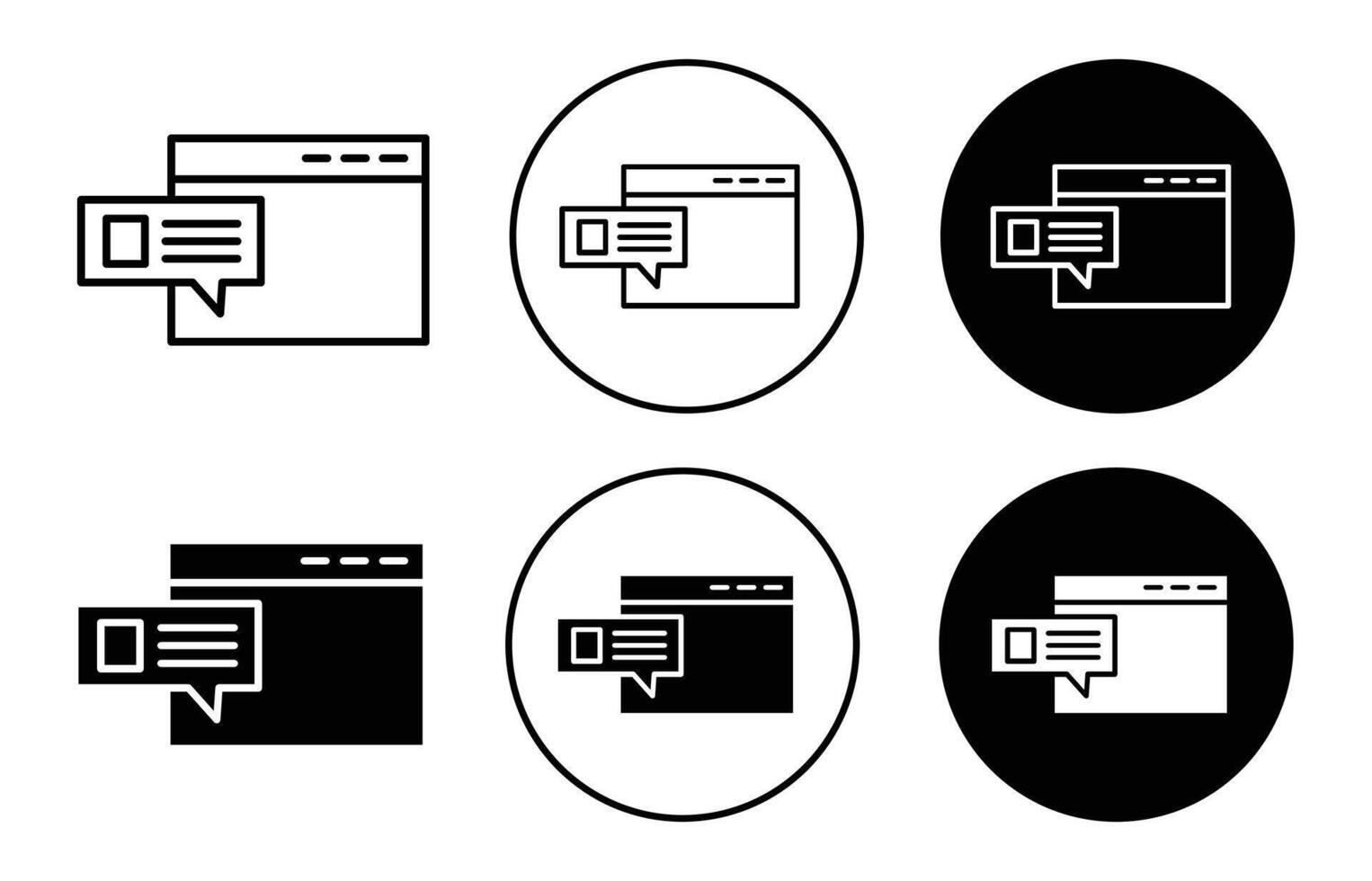 Pop up icon logo collection set vector