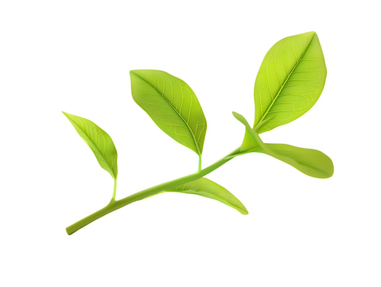Green Leaf Illustration png