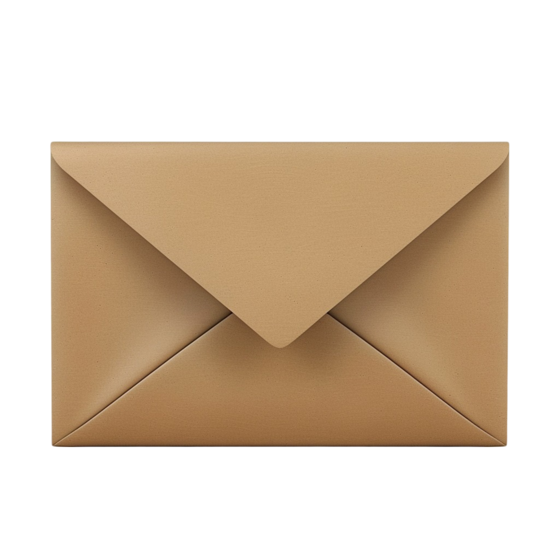 Brown Envelope on Transparent Background. 47529928 PNG
