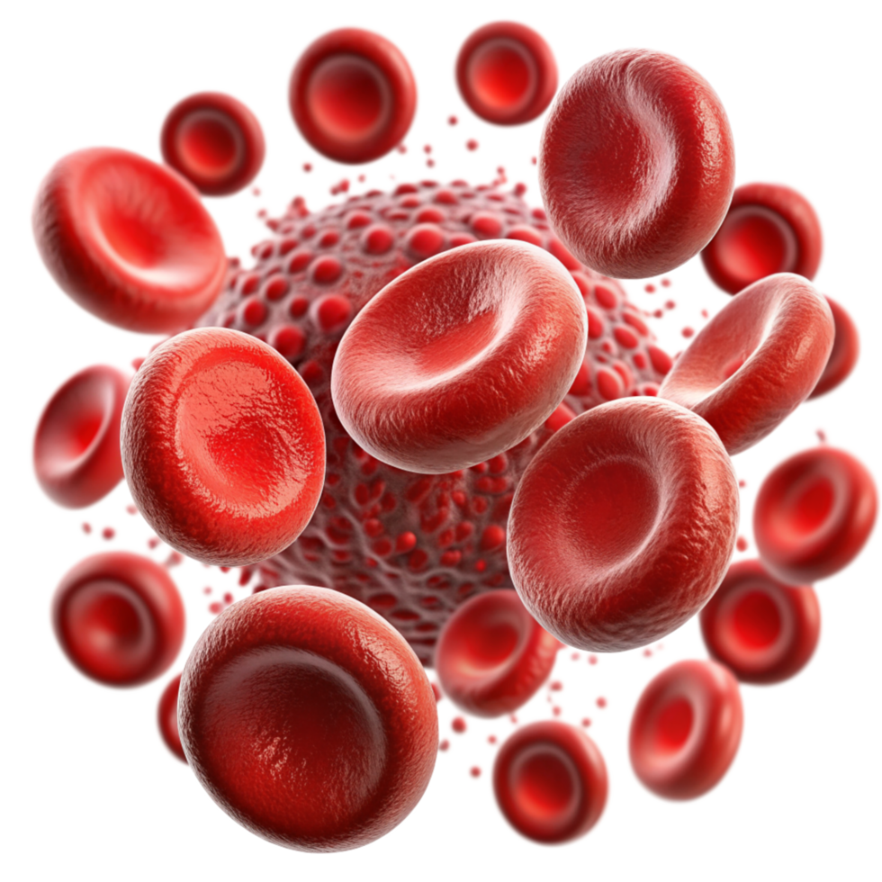 Realistic Blood Cells 3d Image png
