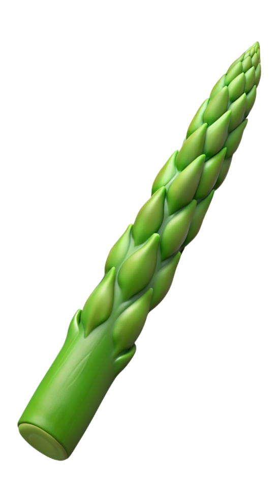 Asparagus Vegetable 3d Render png