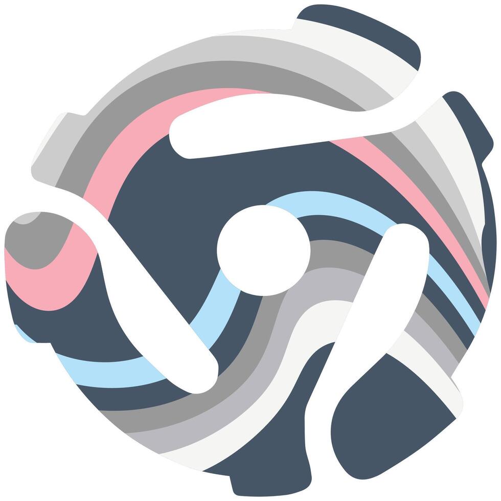Retro Record Adapter vector