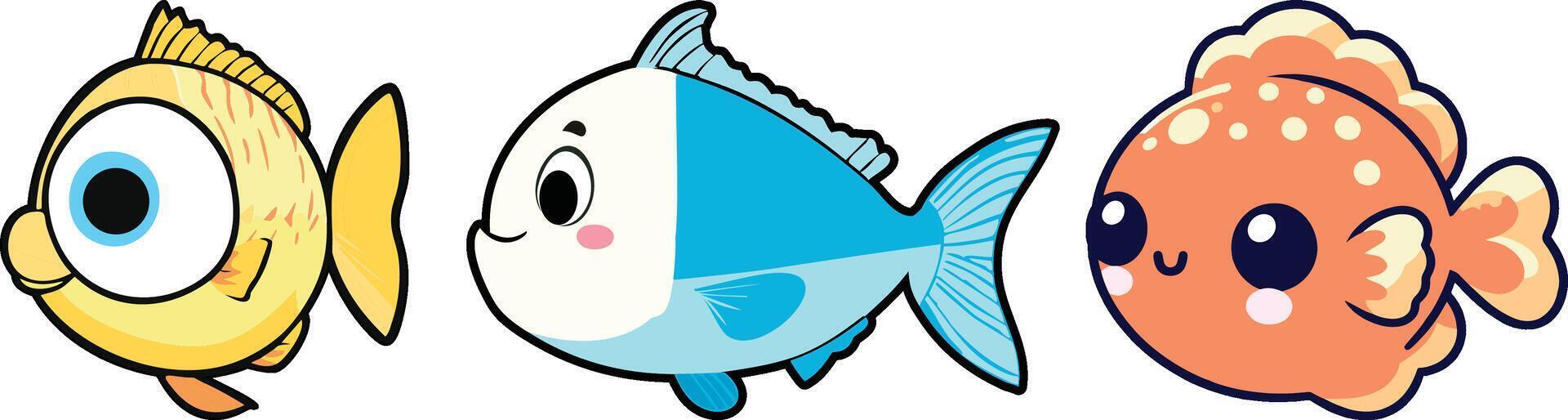 School of Fish vector