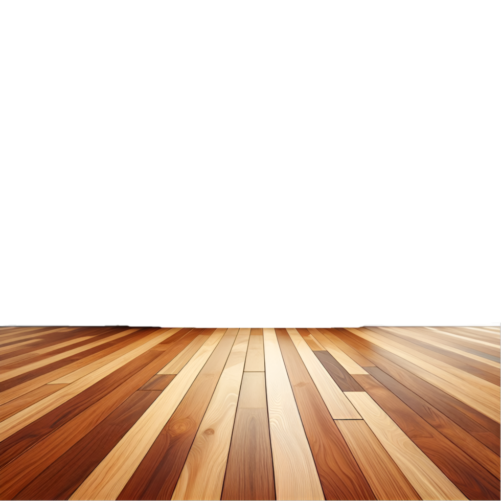 Wood floor isolated from background png