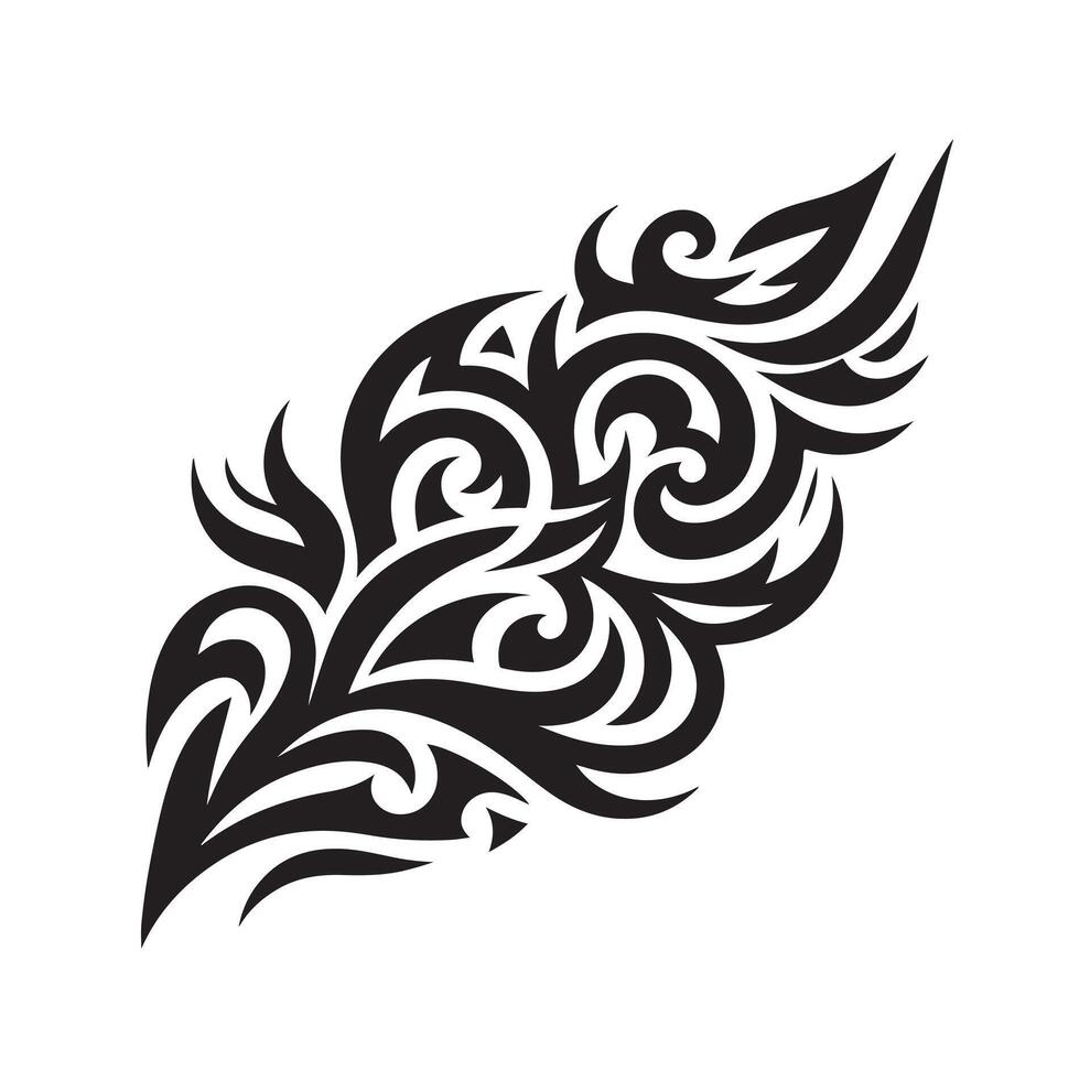 Tribal Tattoo Design illustration vector