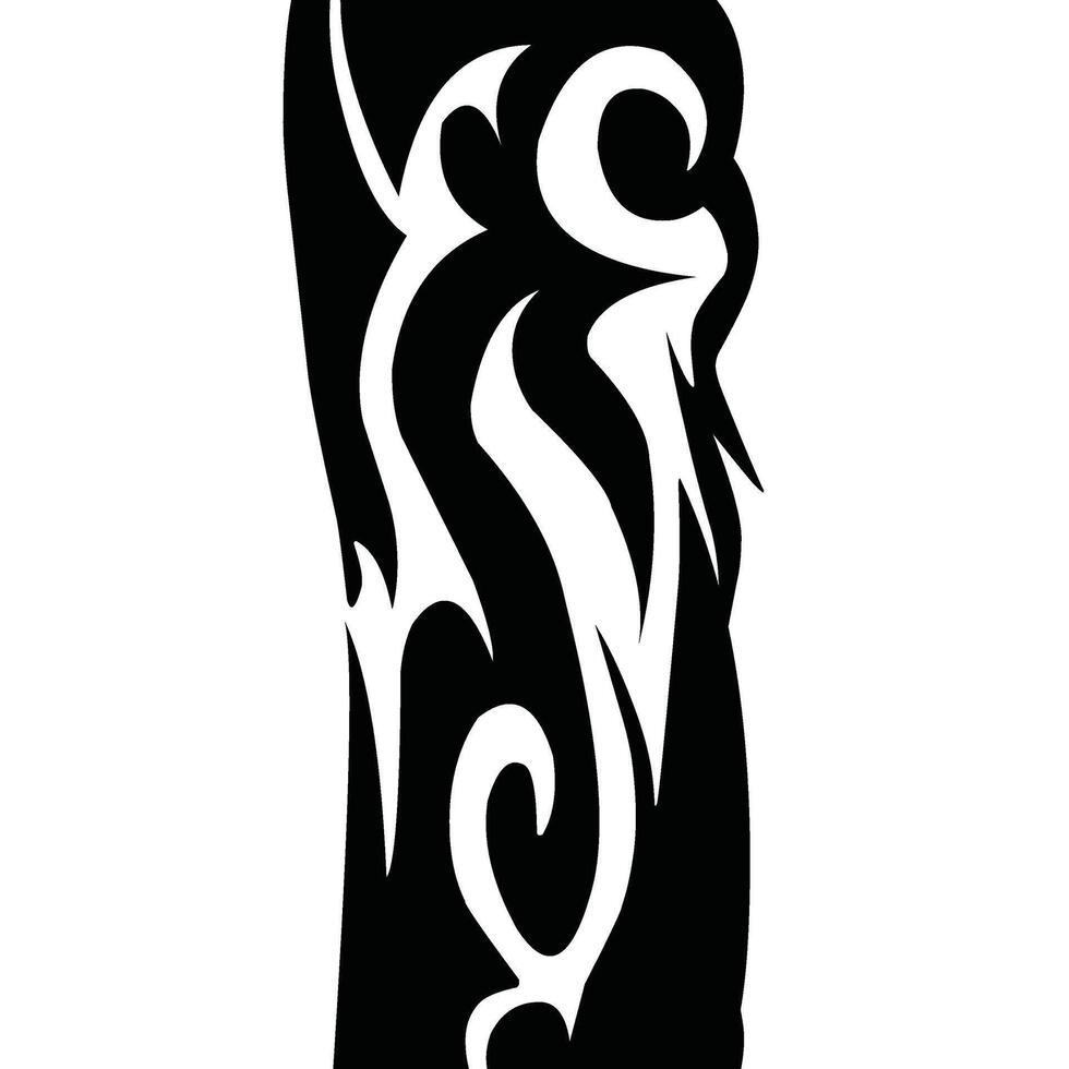 the best tribal tattoos or ornaments, also graphic elements, and decorations vector