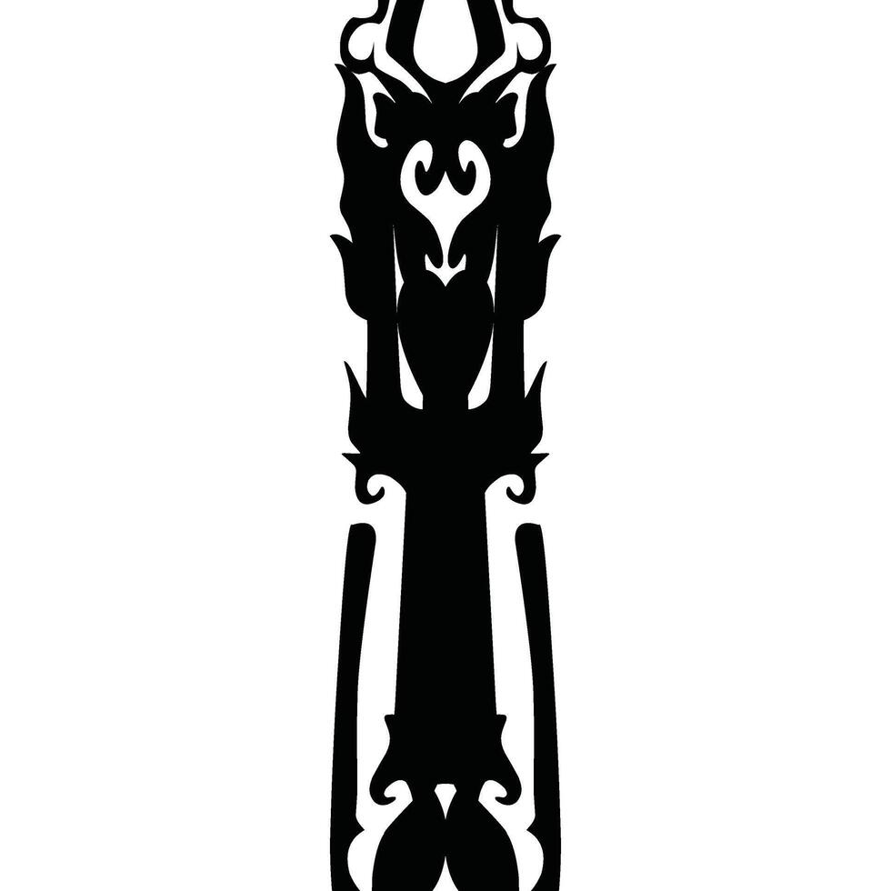 the best tribal tattoos or ornaments, also graphic elements, and decorations vector