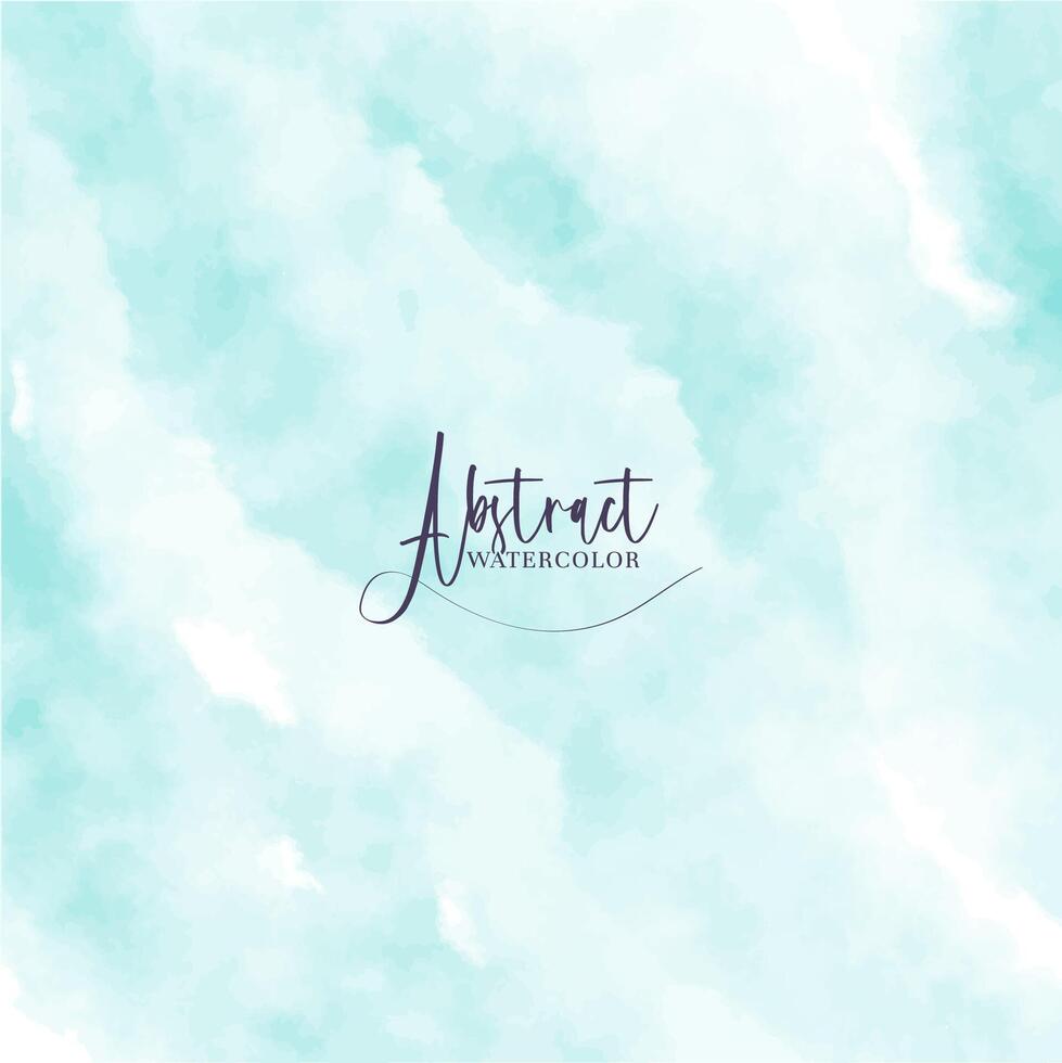 Abstract watercolor paint background art vector