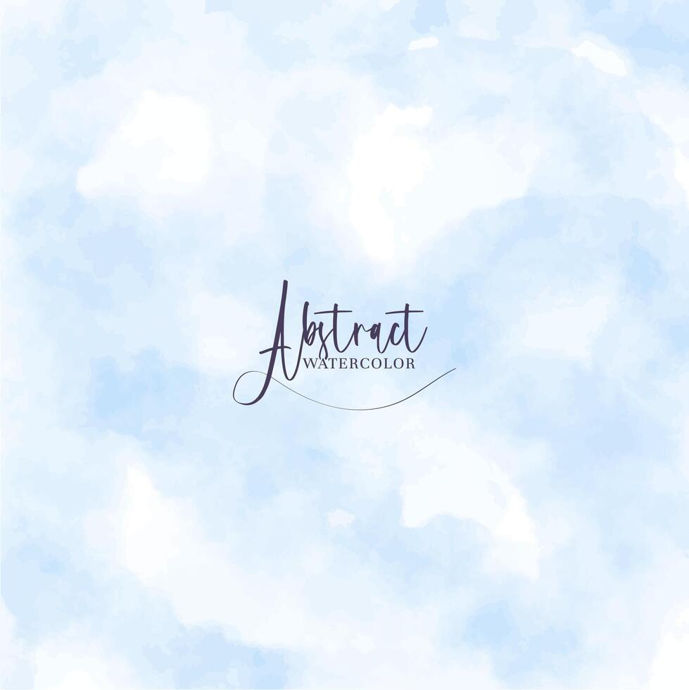 Abstract watercolor paint background art vector