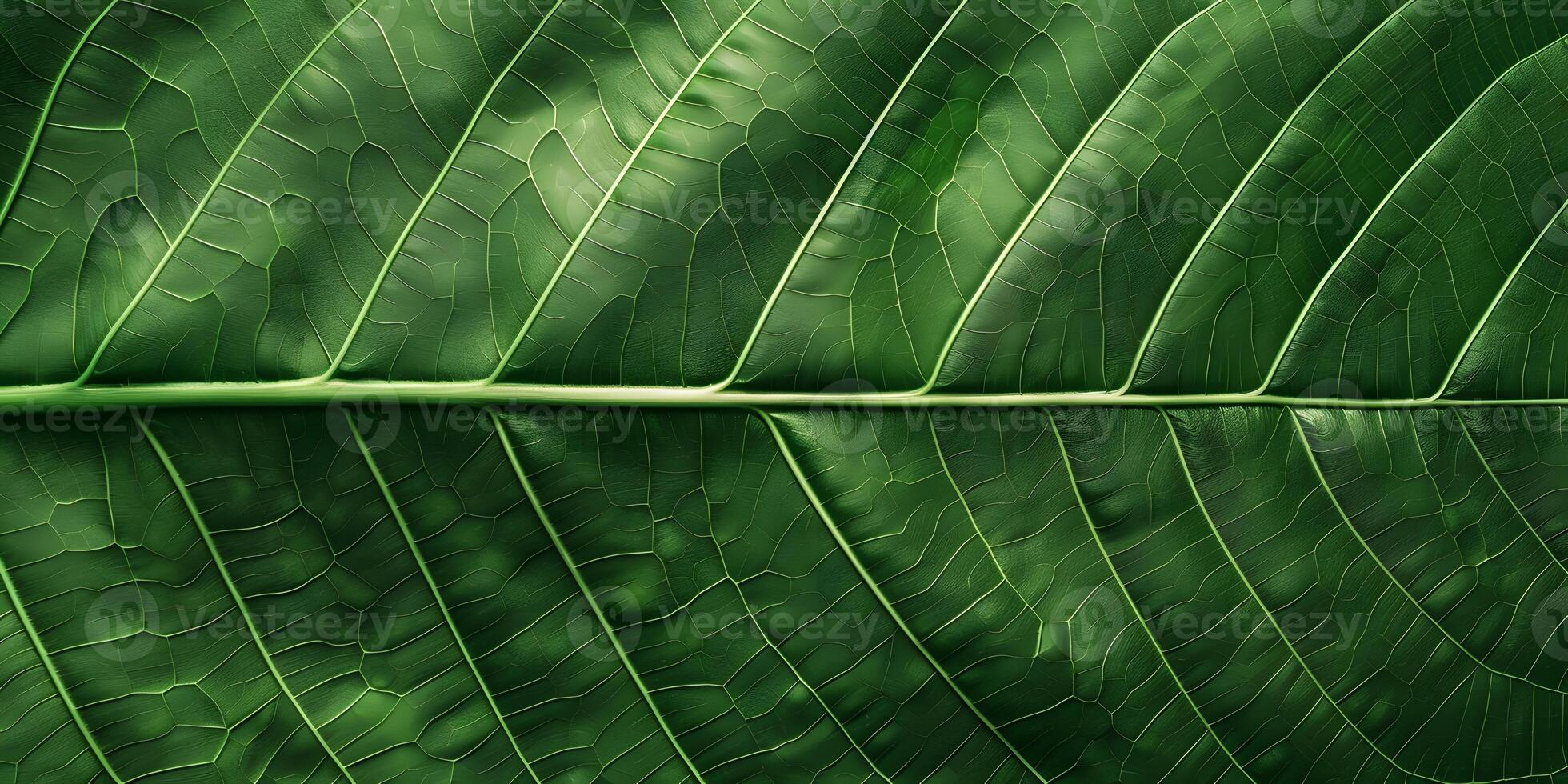 Green leaf texture surface background close up photo