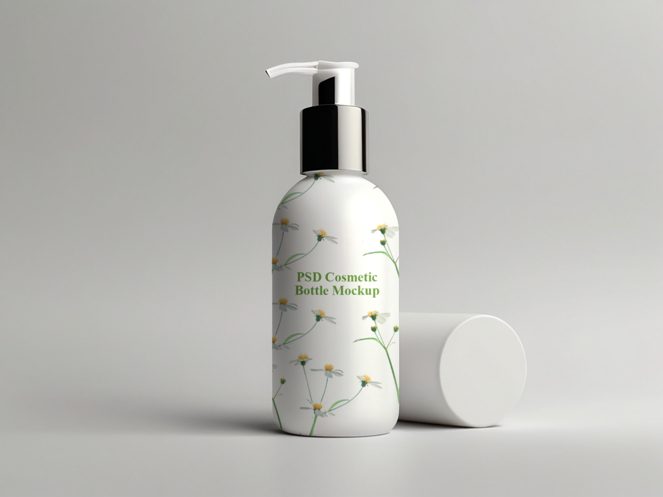 cosmetic bottle mockup psd