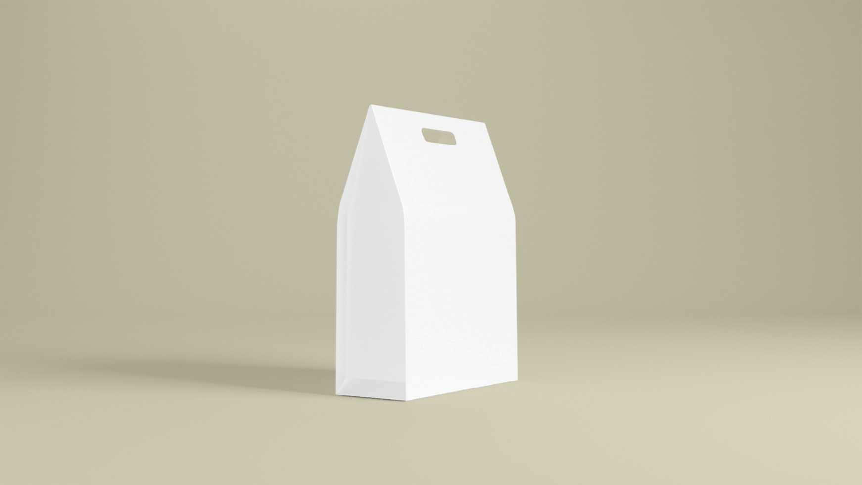 Coffee bag mockup psd