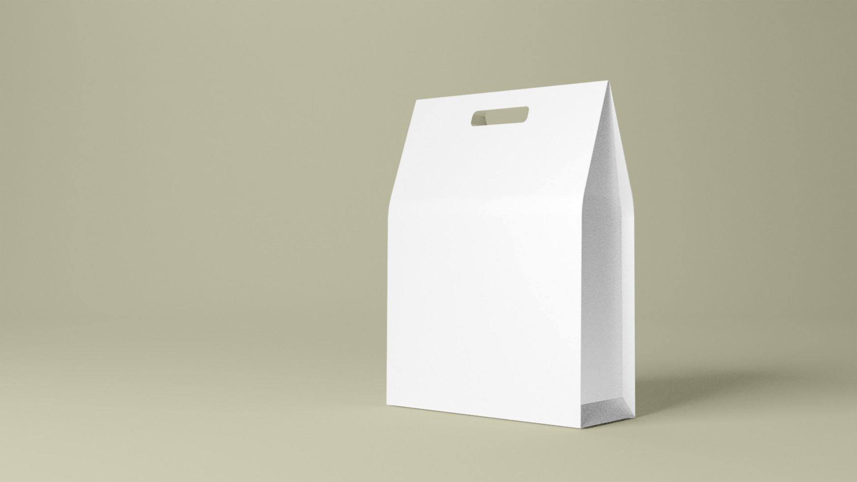 Coffee bag mockup psd