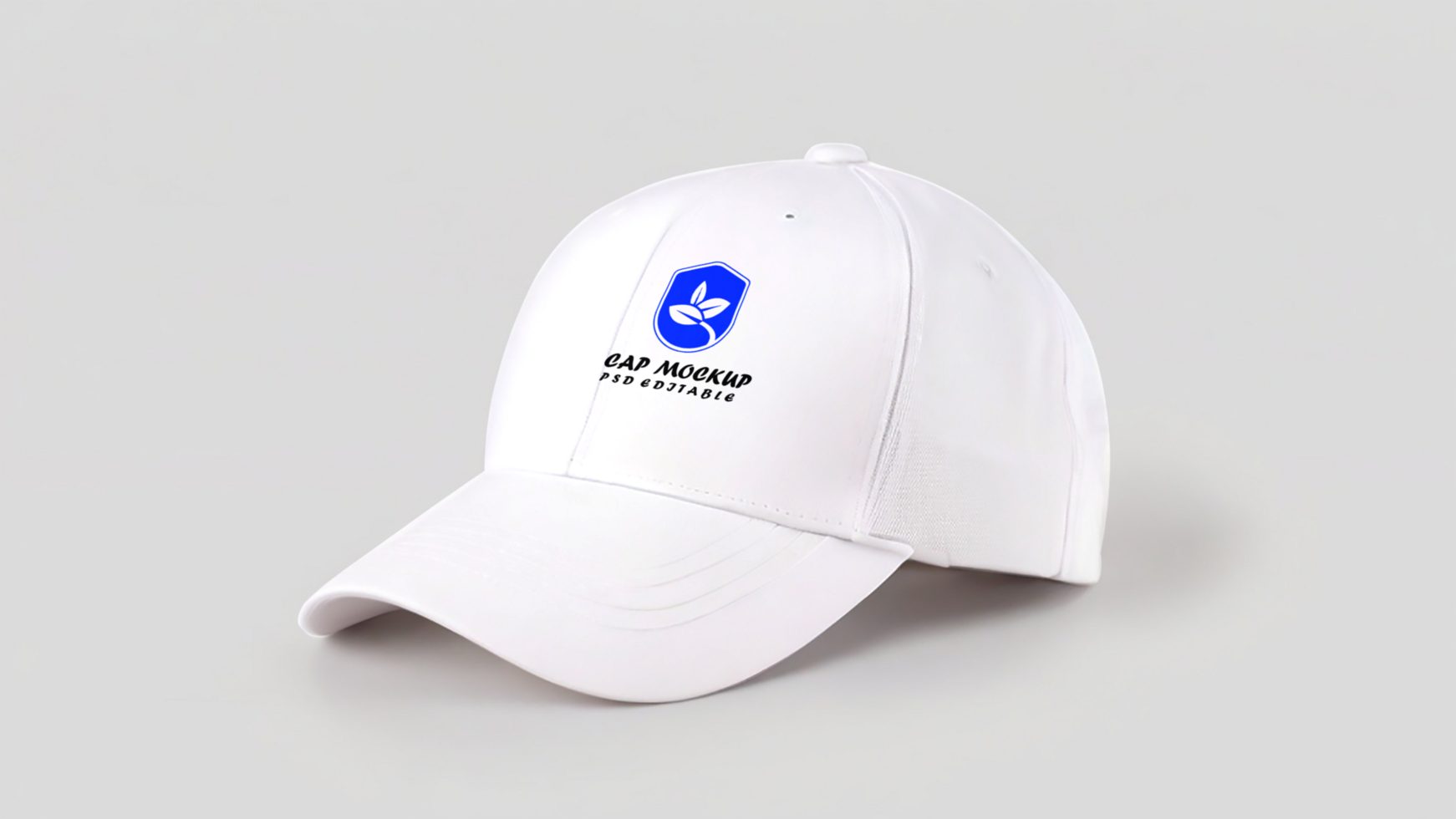 beautiful cap mockup psd