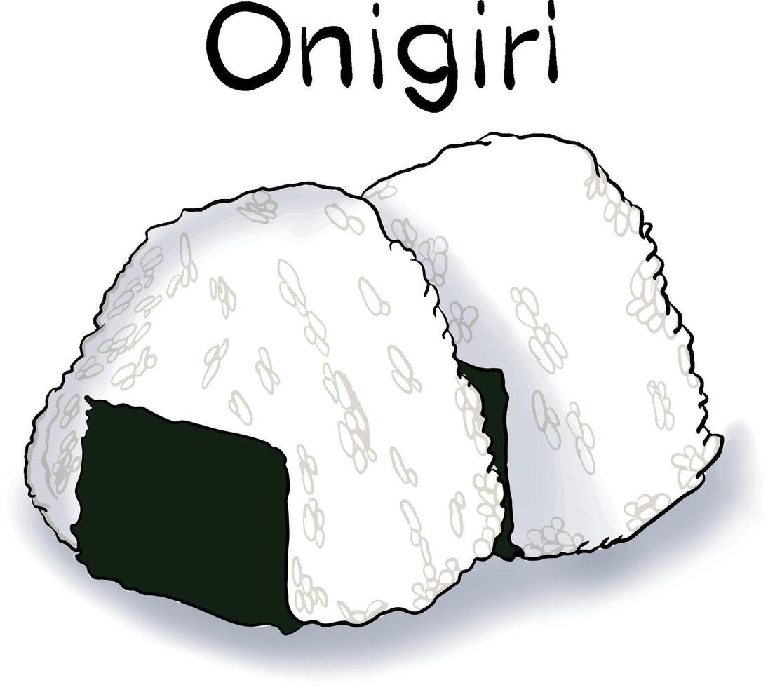The Original Onigiri vector