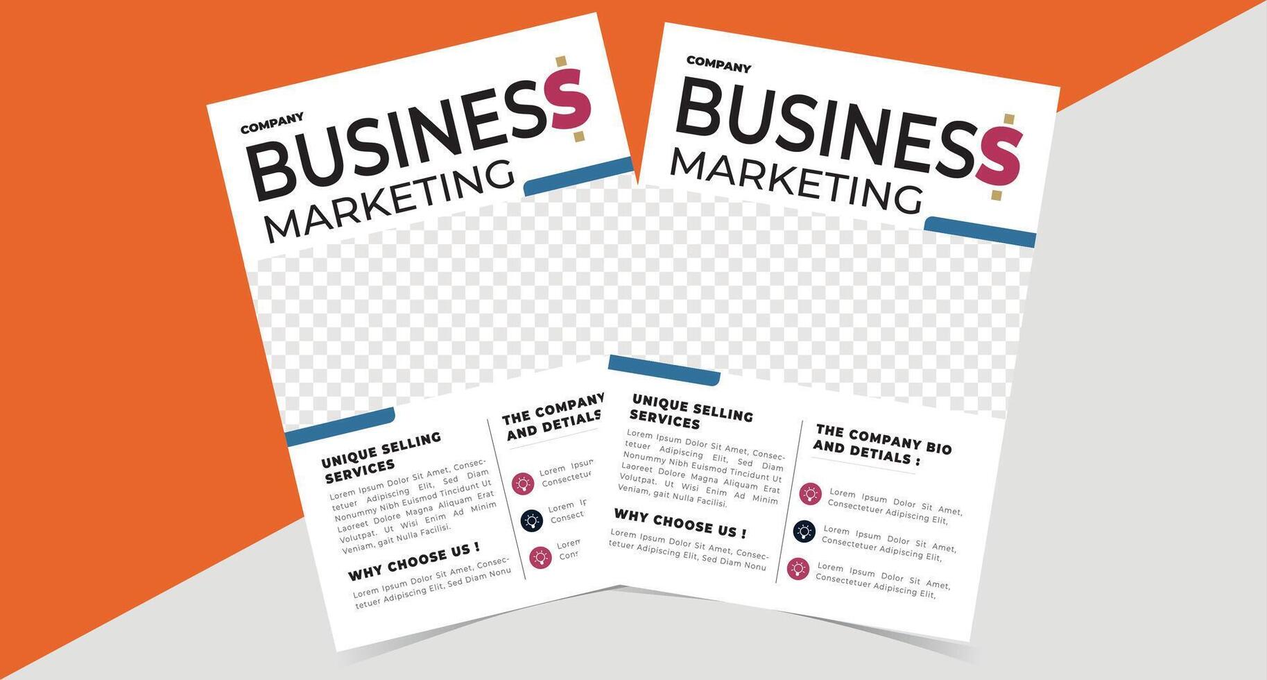 Brochure design, cover modern layout, annual report, poster design, flyer in A4 vector