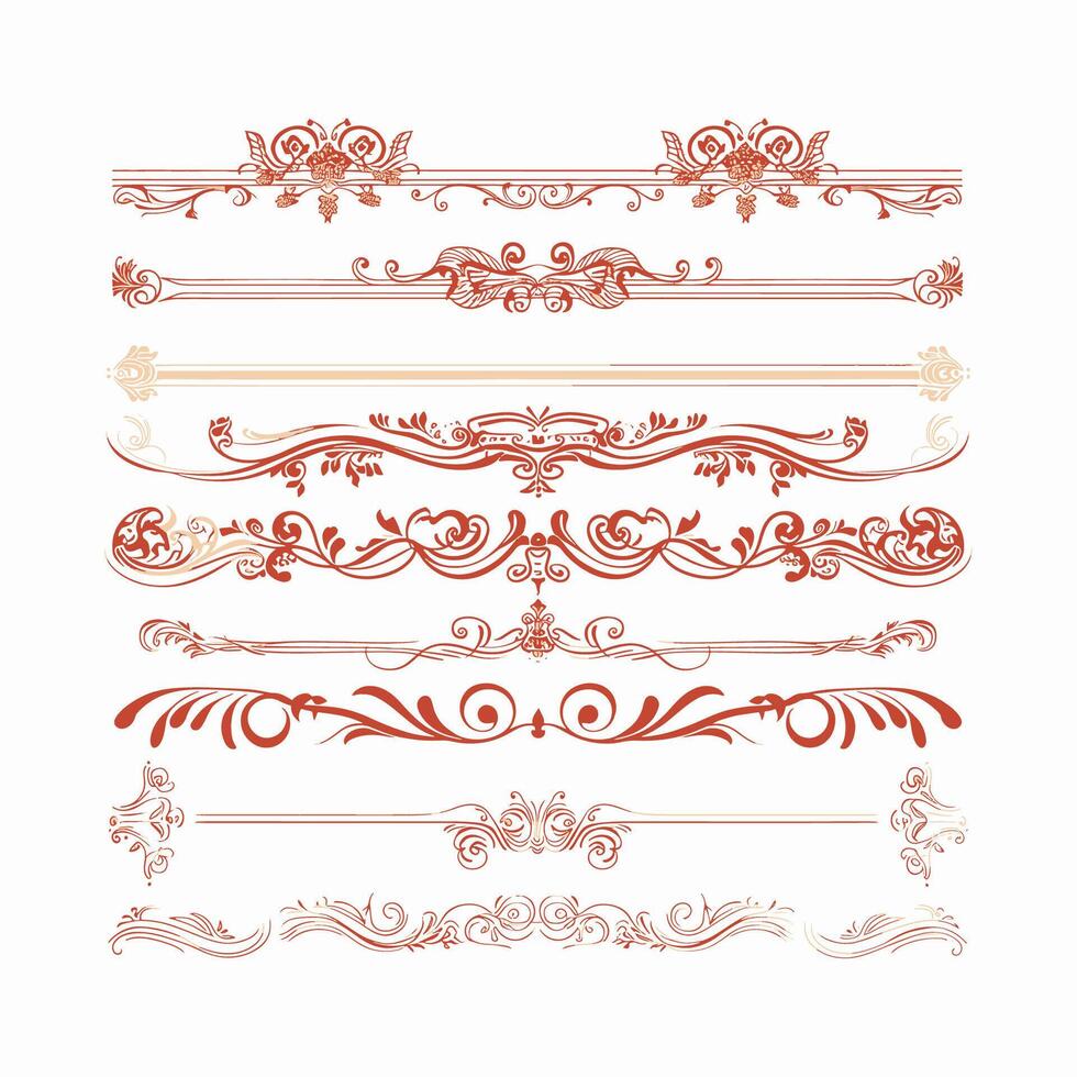 set border illustration vector