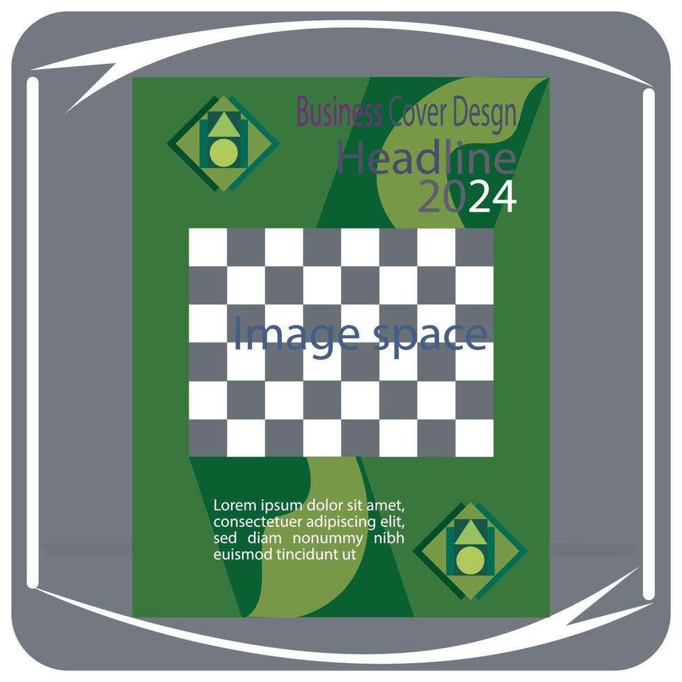 This is cover design. It can be used in graphics and web. vector