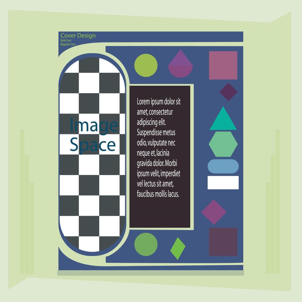 This is cover design. It can be used in graphics and web. vector