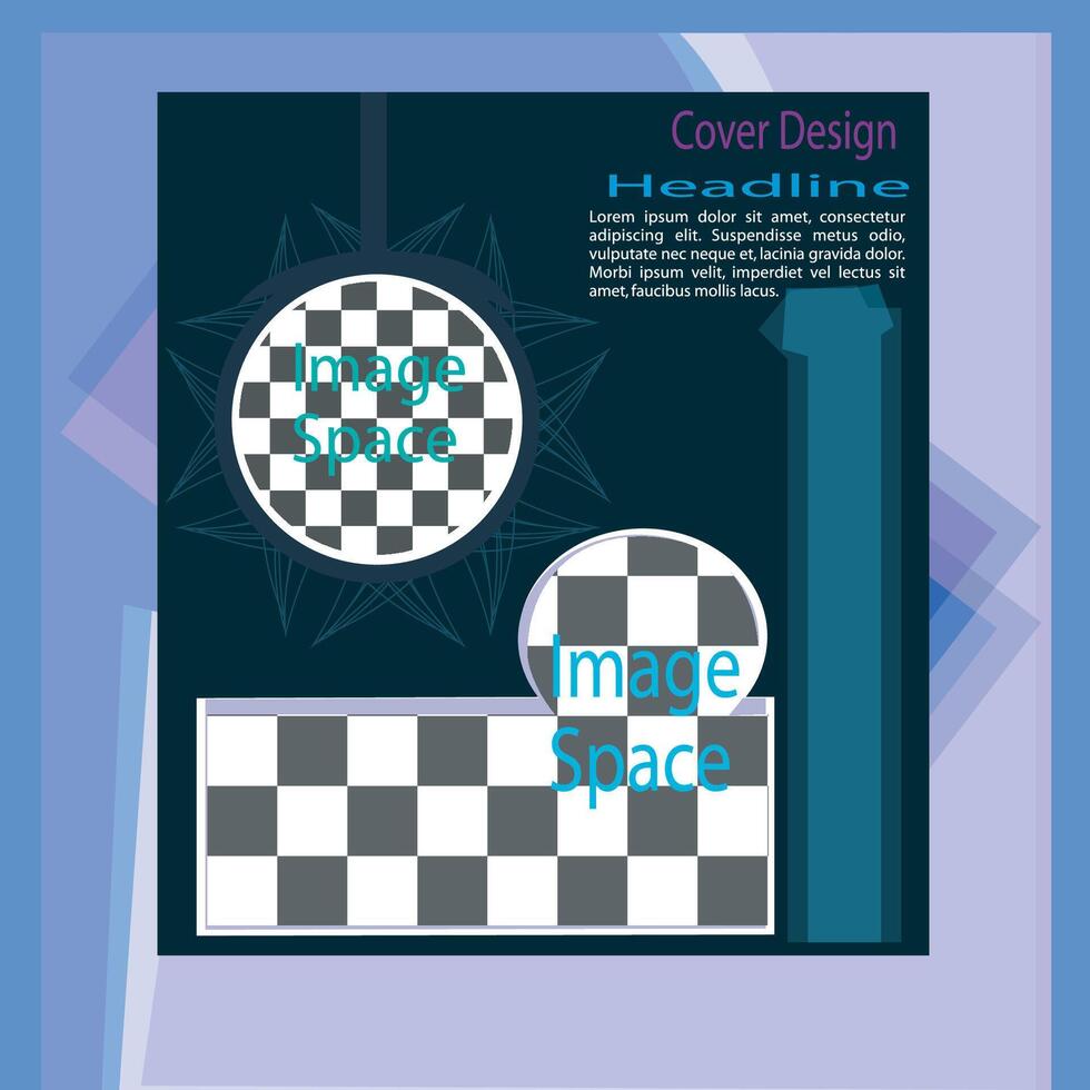 This is cover design. It can be used in graphics and web. vector