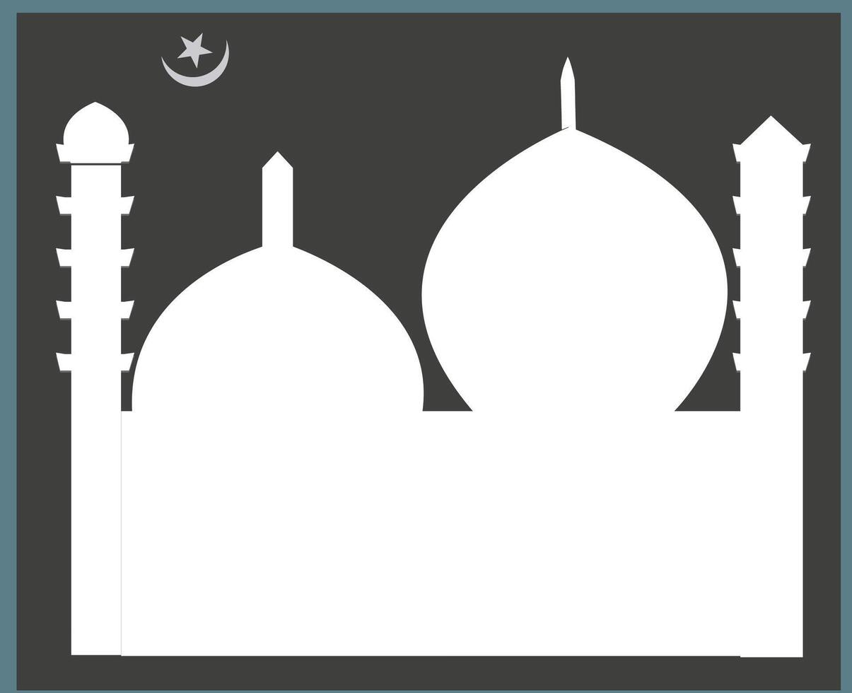 This is Mosque design. vector