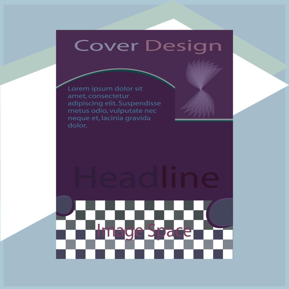 This is cover design. It can be used in graphics and web. vector