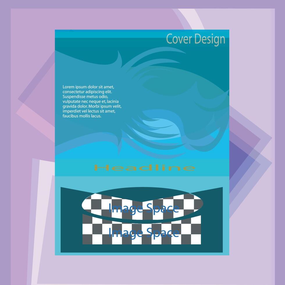 This is cover design. It can be used in graphics and web. vector