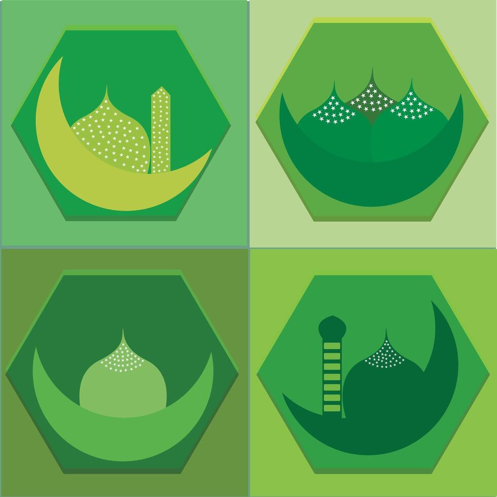 This is Mosque design. vector