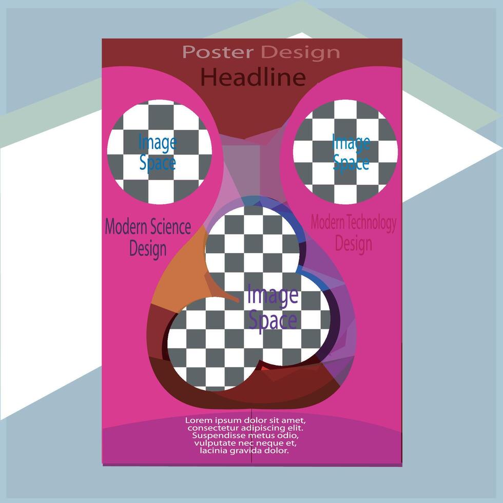This poster is prepared for all kinds of graphics and web. vector