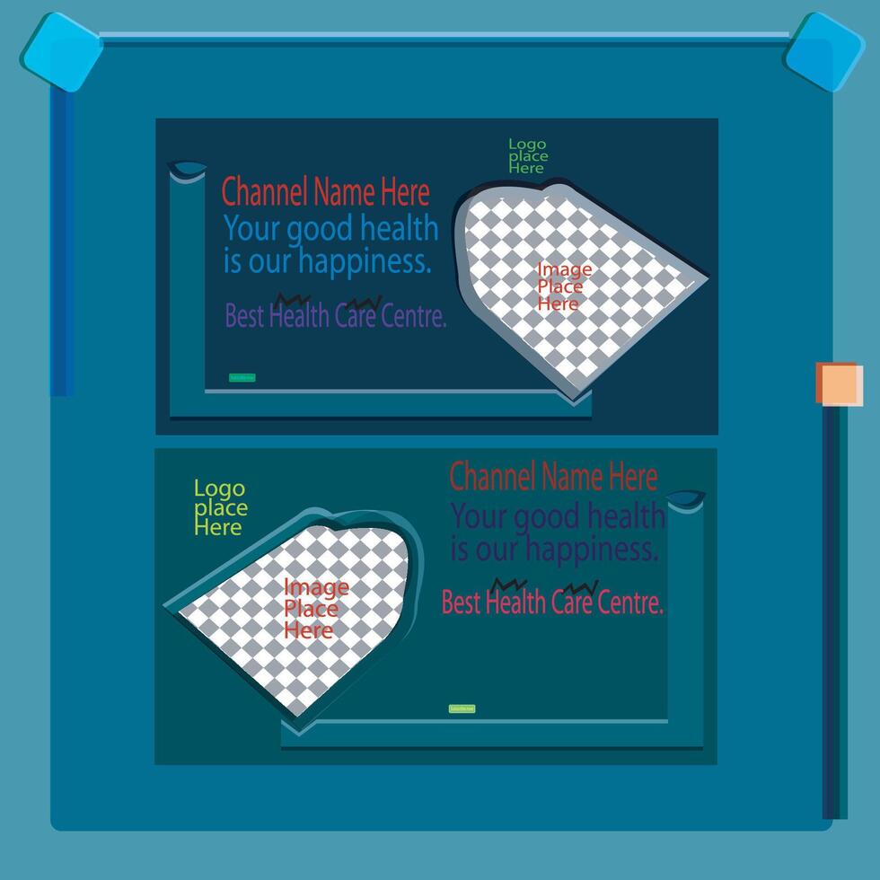 Channel Thumbnail Design vector