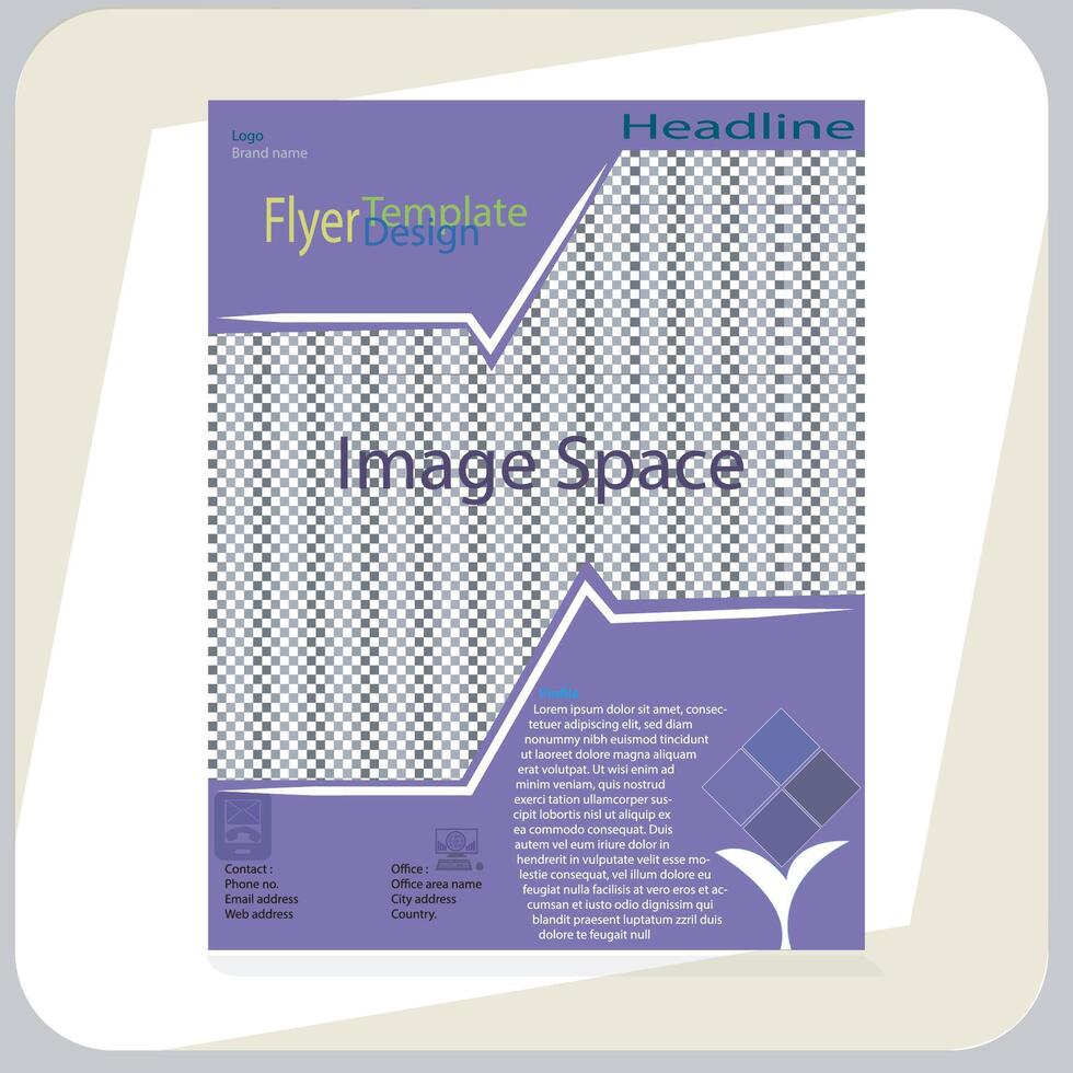This is business flyer design. It can be used in graphics and web. vector