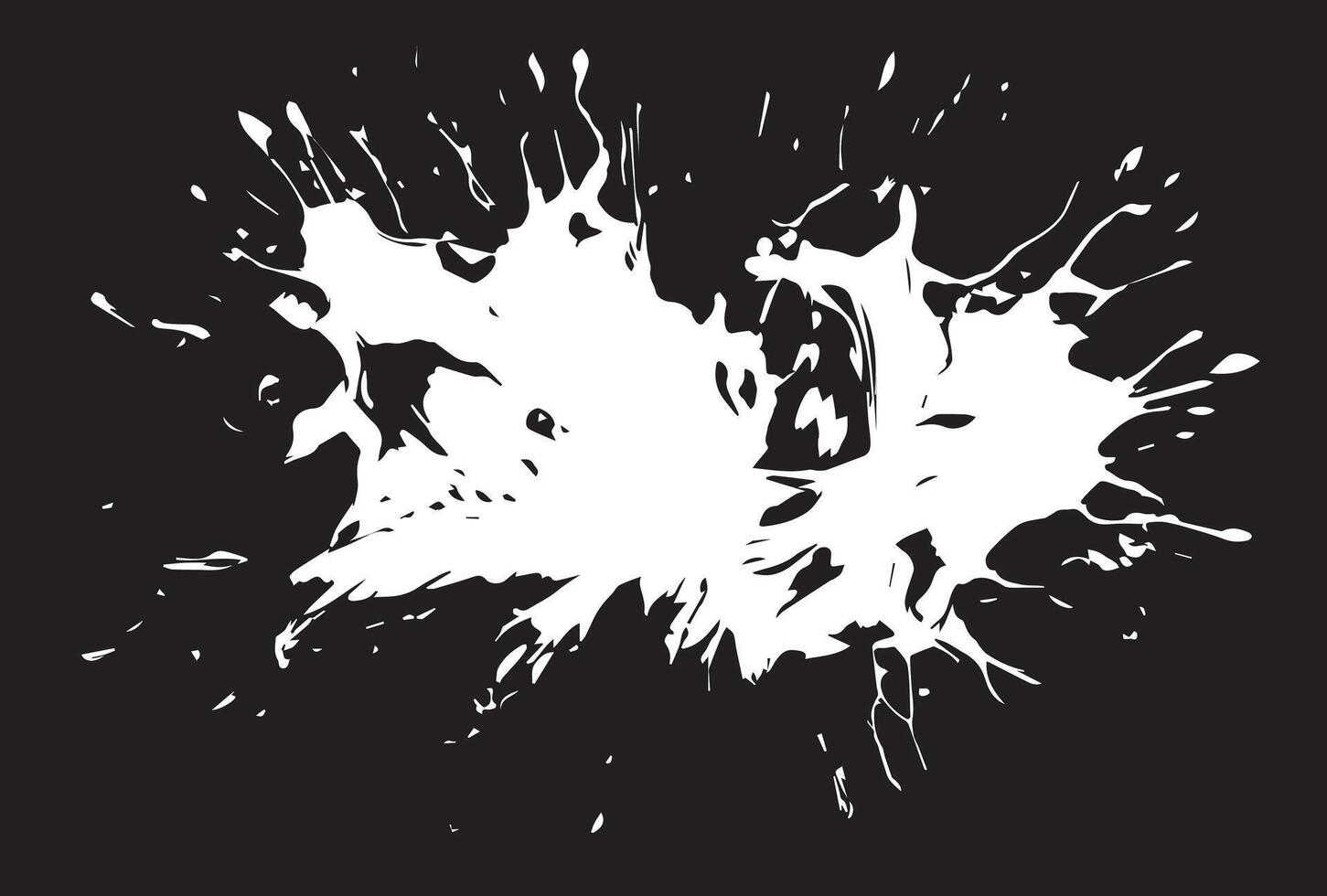 Watercolor spots, ink blots vector