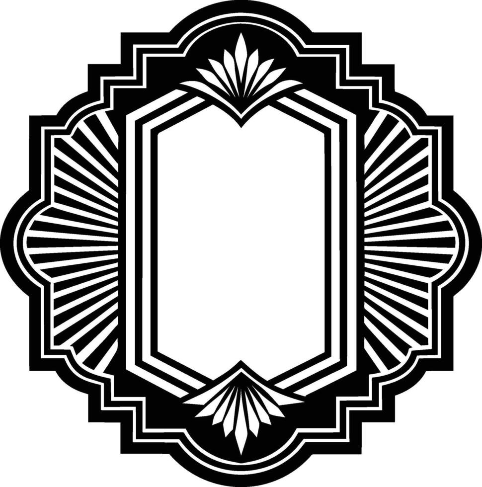 Vintage ornament frame, decorative border frames, retro style isolated icons 5 vector